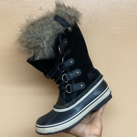 Sorel Joan Of Arctic Waterproof boots “Black Quarry” - Picture 15 of 17
